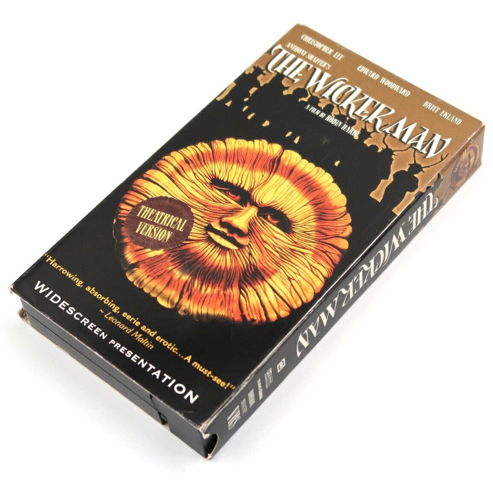 The Wicker Man VHS tape 2001 Anchor Bay Britt Eckland